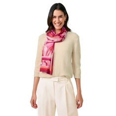 Gerry Weber Dames Sjaal 501006-72006 Paars dessin