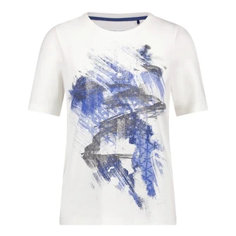 Gerry Weber Dames Top 570208-35010 Grijs dessin