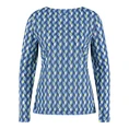 Gerry Weber Dames Top 570215-35011 Groen dessin