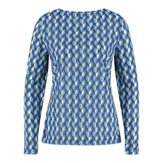 Gerry Weber Dames Top 570215-35011 Groen dessin