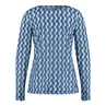 Gerry Weber Dames Top 570215-35011 Groen dessin