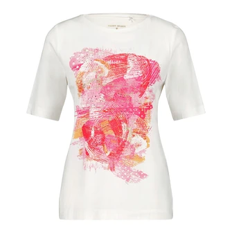 Gerry Weber Dames Top 570231-35003 Zwart dessin