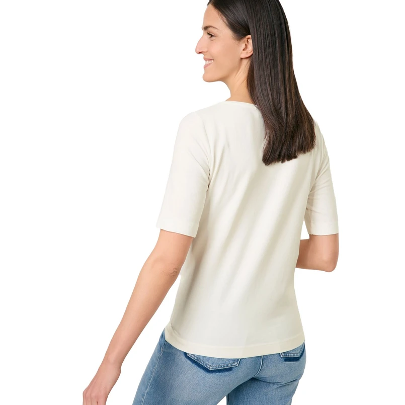 Gerry Weber Dames Top 570231-35003 Zwart dessin
