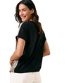Gerry Weber Dames Top 570246-35027 Bruin mele
