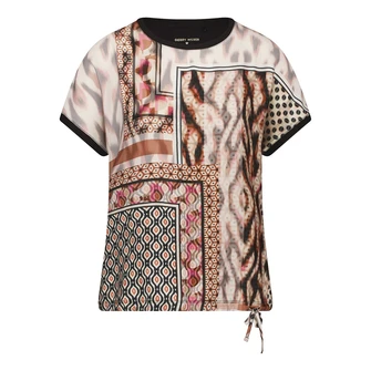 Gerry Weber Dames Top 570246-35027 Bruin mele