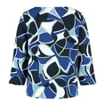 Gerry Weber Dames Top 570251-35017 Paars dessin