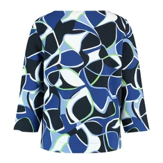 Gerry Weber Dames Top 570251-35017 Paars dessin