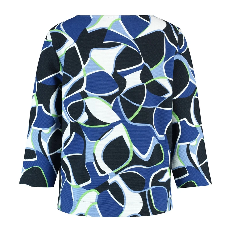 Gerry Weber Dames Top 570251-35017 Paars dessin