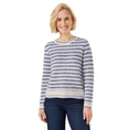 Gerry Weber Dames Trui 571002-35706 WIT DESSIN