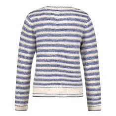 Gerry Weber Dames Trui 571002-35706 WIT DESSIN