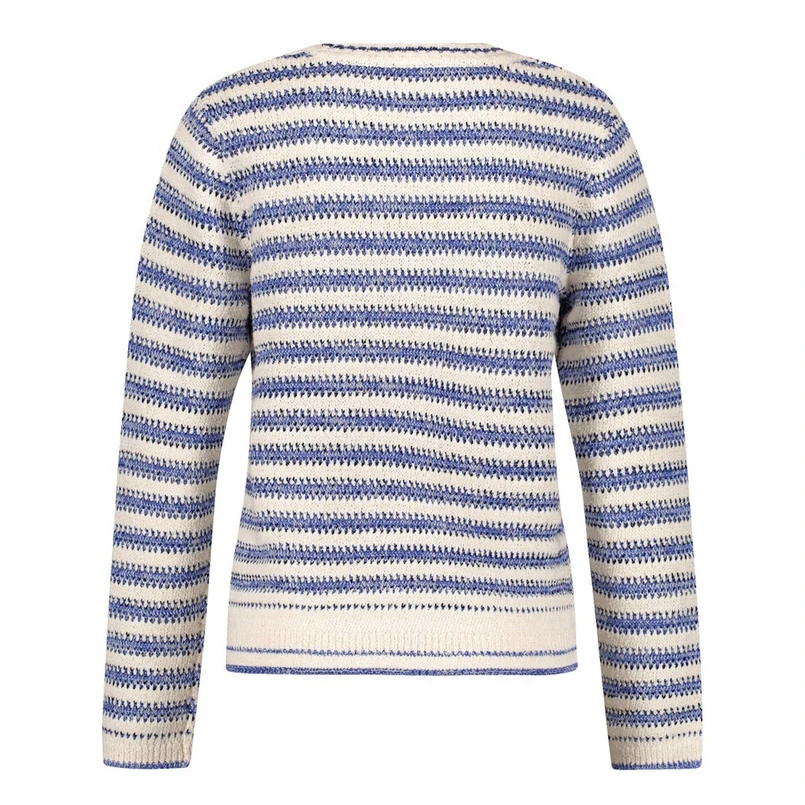 Gerry Weber Dames Trui 571002-35706 WIT DESSIN
