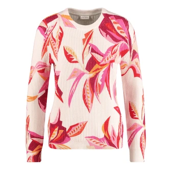 Gerry Weber Dames Trui 571036-35755 Paars dessin