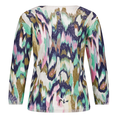 Gerry Weber Dames Trui 571039-35735 Paars dessin