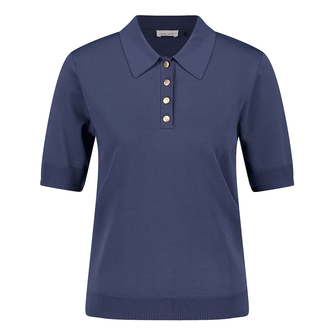 Gerry Weber Dames Trui 571053-35719 Midden blauw