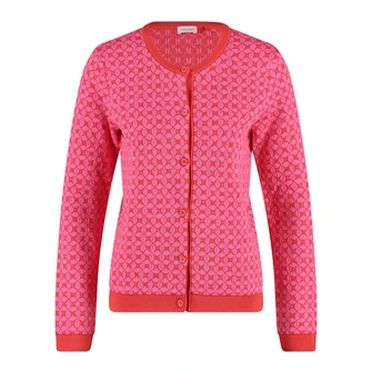 Gerry Weber Dames Vest 530106-35716 Rood