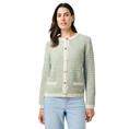 Gerry Weber Dames Vest 530115-35721 Groen dessin