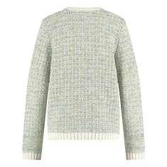 Gerry Weber Dames Vest 530115-35721 Groen dessin