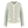 Gerry Weber Dames Vest 530115-35721 Groen dessin