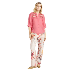 Gustav Dames Blouse 57607 Carmen Roze