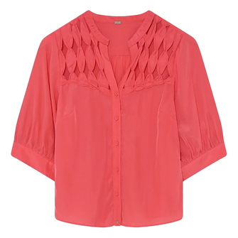 Gustav Dames Blouse 57607 Carmen Roze
