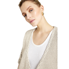 Gustav Dames Vest 57408 Faina OFF-WHITE