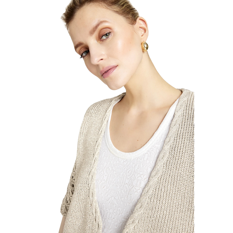 Gustav Dames Vest 57408 Faina OFF-WHITE