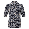 HV Society Dames Blouse 0404103701 Blauw dessin