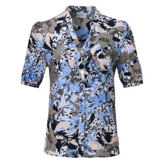 HV Society Dames Blouse 0404103702 Army