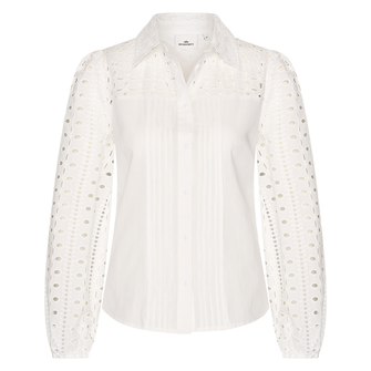 HV Society Dames Blouse 0404103712 Wit