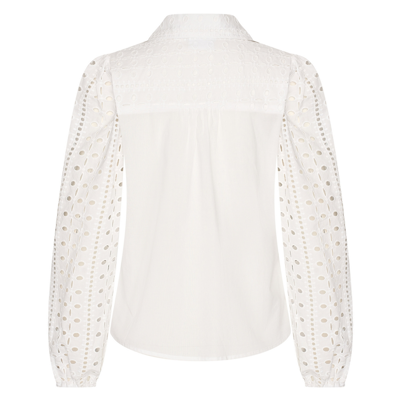 HV Society Dames Blouse 0404103712 Wit