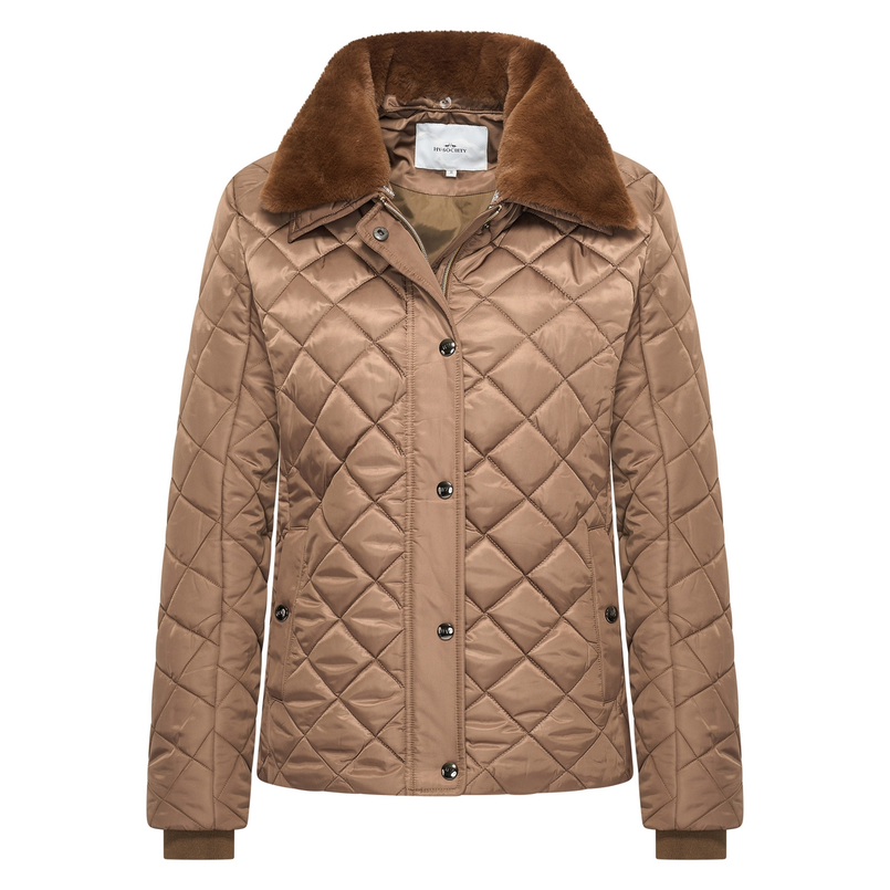 HV Society Dames Jas 0406103755 Taupe