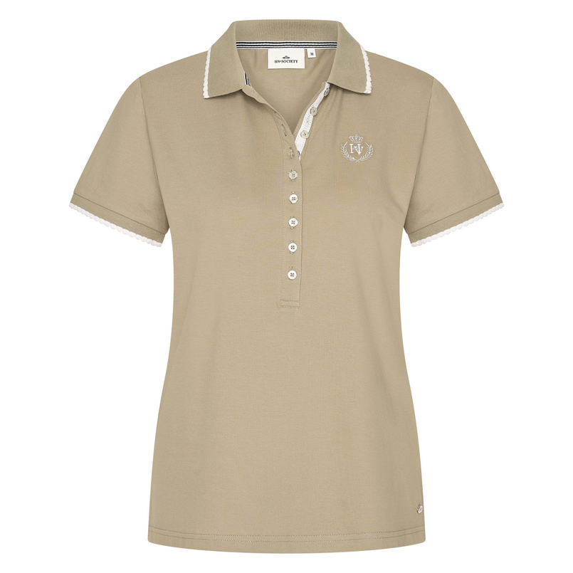 HV Society Dames Polo 0403103701 Army