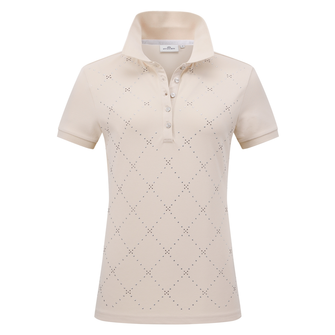 HV Society Dames Polo 0403103703 Wit