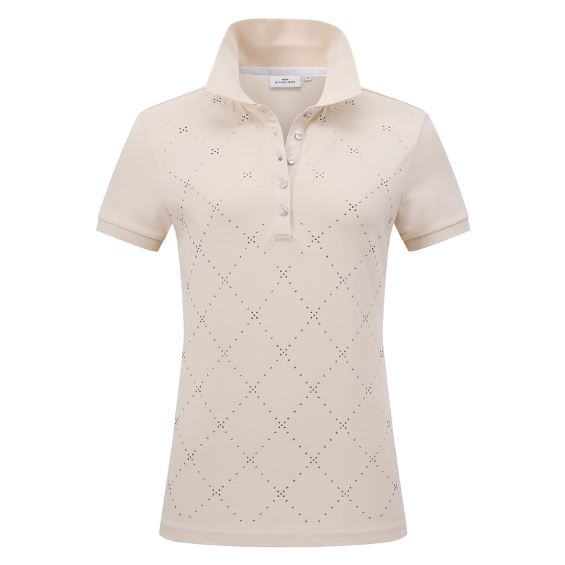 HV Society Dames Polo 0403103703 Wit