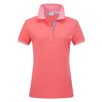 HV Society Dames Polo 0403103704 Peach