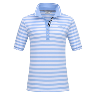 HV Society Dames Polo 0403103707 Midden blauw