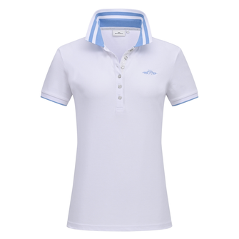 HV Society Dames Polo 0403593701 Wit