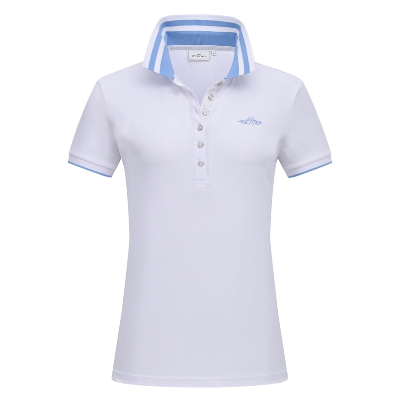 HV Society Dames Polo 0403593701 Wit