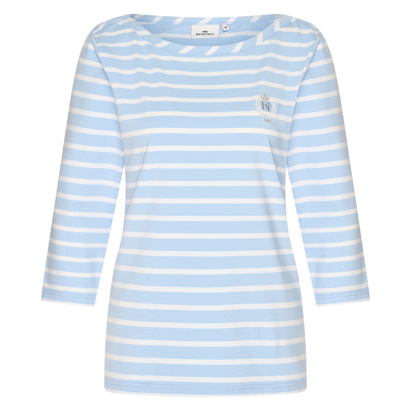 HV Society Dames Top 0403103709 Midden blauw