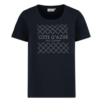 HV Society Dames Top 0403sp3703 Evelien Navy