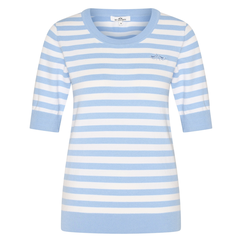 HV Society Dames Trui 0409103710 Midden blauw