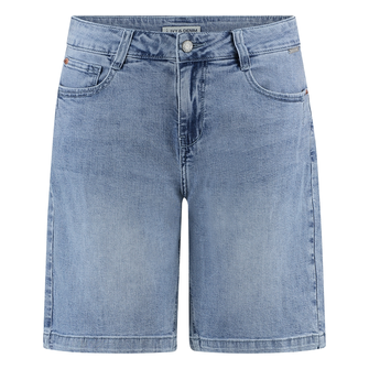 Ivy & You Dames bermuda kate SVU 4451 Stone washed denim