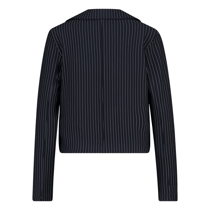 Ivy & You Dames Blazer 24173blazerpintstrip Navy