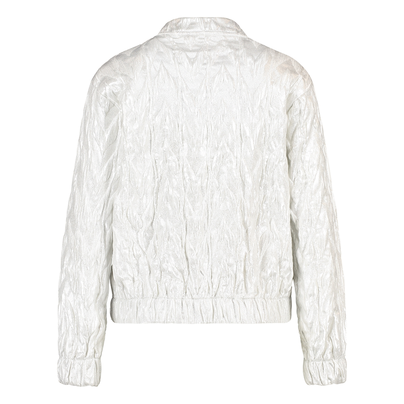 Ivy & You Dames Blazer 24178bombersilverfoi Zilver