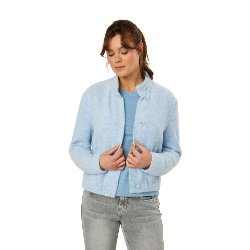 Ivy & You Dames Blazer 25000jasjefluffy Bleu