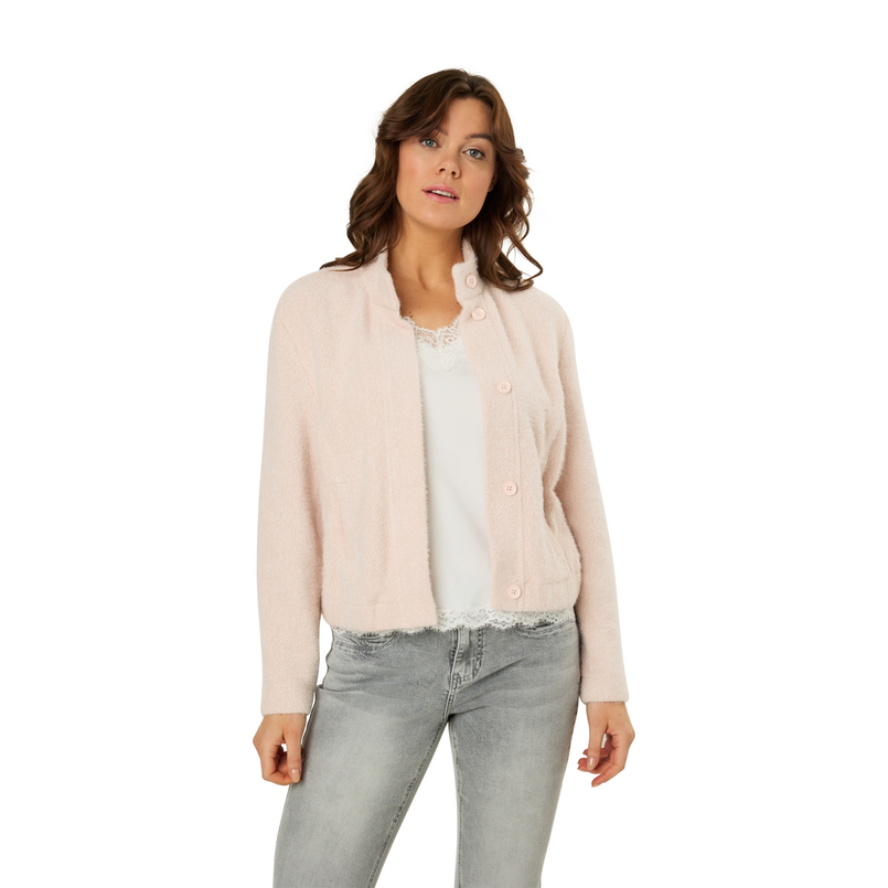 Ivy & You Dames Blazer 25000jasjefluffy Roze