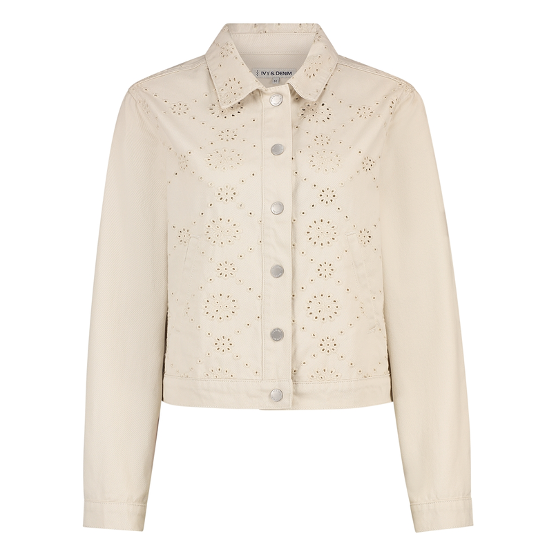 Ivy & You Dames Blazer Svu4437shellyjacket Wit