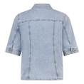 Ivy & You Dames Blazer Svu4453olivaoverblou Bleached blue denim