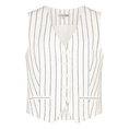 Ivy & You Dames Blazer Svu4514 Waistcoat OFF-WHITE