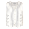 Ivy & You Dames Blazer Svu4514 Waistcoat OFF-WHITE